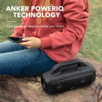 Głośnik Bluetooth soundcore Anker Motion Boom przenośny z przetwornikami tytanowymi, technologią BassUp, wodoodpornością IPX7,