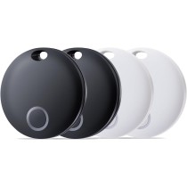 Reyke Wyszukiwarka kluczy, 4 sztuki, Bluetooth Smart Tracker do kluczy, bagażu, portfela, działa z Apple Wo jest? Aplikacja