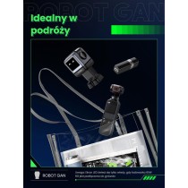 UGREEN Nexode RG Ładowarka USB C Robot o mocy 65 W Ładowarka GaN Zasilacz USB C 3-portowa szybka ładowarka Robot Kompatybilna z