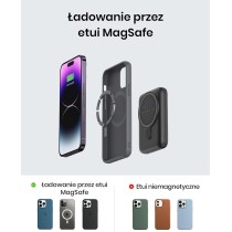 INIU Magnetyczny powerbank, mały, ale mocny, 10 000 mAh, 20 W, z wejściem i wyjściem USB C, magnetyczne, zewnętrzne akumulatory