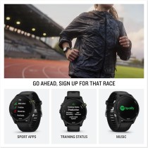 Garmin Forerunner 255 Music Smartwatch GPS do Biegania Czarny