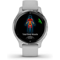 Garmin Venu 2S – smukły zegarek fitness GPS z bardzo ostrym ekranem dotykowym AMOLED 1,1", funkcje zdrowotne, ponad 25