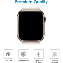 JETech Ochraniacz Ekranu dla Apple Watch SE (2022/2020) /Series 6 5 4 44 mm, Elastyczna Folia TPU, Odporny na Zarysowania HD