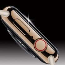 JETech Ochraniacz Ekranu dla Apple Watch SE (2022/2020) /Series 6 5 4 44 mm, Elastyczna Folia TPU, Odporny na Zarysowania HD