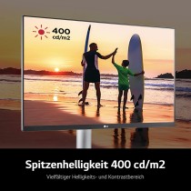 LG Electronics 27UP650P-W 4K UHD 27'' (68cm), 3840 x 2160, 16:9, VESA DisplayHDR™ 400, AMD FreeSync™, IPS with DCI-P3 95%,