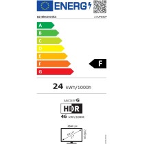 LG Electronics 27UP650P-W 4K UHD 27'' (68cm), 3840 x 2160, 16:9, VESA DisplayHDR™ 400, AMD FreeSync™, IPS with DCI-P3 95%,