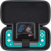 PDP Gaming Oficjalnie Licencjonowany Switch Pull-N-Go Travel Case - Mario - Semi-Hardshell Protection - Protective PU Leather -