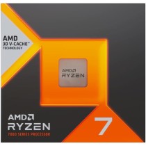 Amd Ryzen 7 7800X3D Procesor Komputerowy, Srebrny, 5,0 GHz