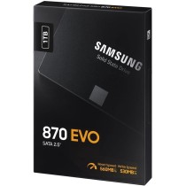 Samsung SSD 870 EVO, 1 TB, Form Factor 2.5”, Intelligent Turbo Write, Magician 6 Software, Black (Internal SSD)