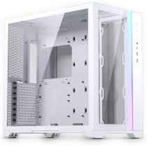 Magniumgear Neo Qube 2, dwukomorowe ATX Mid-Tower, oświetlenie cyfrowe RGB, panele ze szkła hartowanego, białe