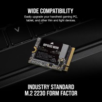 Corsair Mp600 Mini CSSD-F1000GBMP600MN Dysk Ssd, Czarny, 1 TB