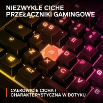 Steelseries Apex 3 64795 Klawiatura Gamingowa, Czarny, 104 klawisze