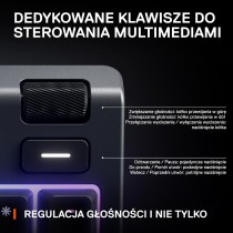 Steelseries Apex 3 64795 Klawiatura Gamingowa, Czarny, 104 klawisze