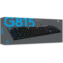 Logitech G815 Lightsync Rgb Mechanical Gaming Keyboard, Mechaniczna Klawiatura Do Gier Lightsync Rgb, Linear Przełączniki,Pc/Mac