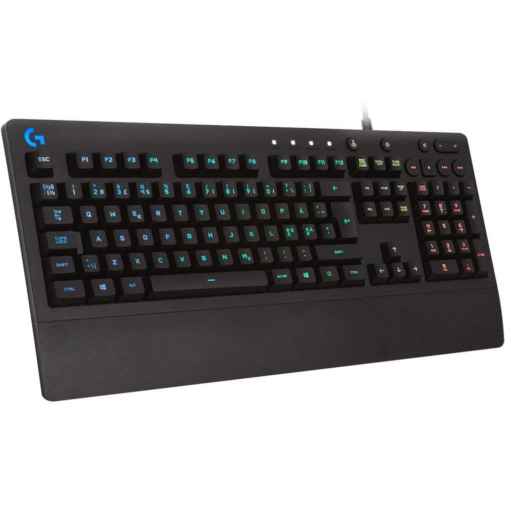 Logitech G Logitech G213 Prodigy 920-008093 Klawiatura, Czarny, 104 klawisze