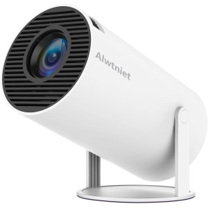 Projektor 4K 1080P Full HD, obsługuje system Android 11.0 5G WiFi 6 BT 5.0, Smart Projector 200ANSI 8000 l, automatyczna pozioma