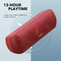 Soundcore Motion+ bezprzewodowy głośnik Bluetooth wysokiej jakości 30 W, rozszerzony bas i wysokie tony, z aplikacją, możliwość