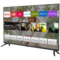 CHiQ L40QG7V 40-calowy telewizor QLED, 10 HDR, bezramowa konstrukcja, Google TV, asystent Google, wbudowany Chromecast