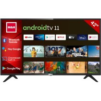 RCA RS42F2 Android Fernseher 106cm (42 Zoll) Smart TV mit Google Assistant, Chromecast, BT-Fernbedienung mit mikrofon, Prime