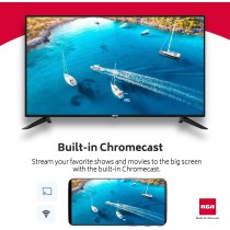 RCA RS42F2 Android Fernseher 106cm (42 Zoll) Smart TV mit Google Assistant, Chromecast, BT-Fernbedienung mit mikrofon, Prime