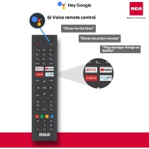 RCA RS32H2 Android Smart TV 32 cale (80 cm) z asystentem Google, Chromecast, Netflix, Prime Video, Google Play, Youtube,