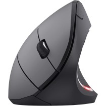 Trust Verto Verto Vertical Mouse, 800-1600 DPI, ergonomiczna mysz, praworęczna, bezprzewodowa mysz LED, 6 przycisków, RF 2.4GHz,