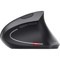 Trust Verto Verto Vertical Mouse, 800-1600 DPI, ergonomiczna mysz, praworęczna, bezprzewodowa mysz LED, 6 przycisków, RF 2.4GHz,