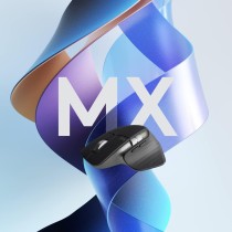 Logitech MX Master 3S - ergonomiczna mysz bezprzewodowa z ultraszybkim przewijaniem, 8K DPI, działa nawet na szkle, ciche