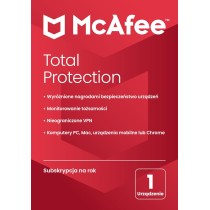 McAfee Total Protection 2024 | 10 urządzeń | Oprogramowanie antywirusowe zapewniające bezpieczeństwo w sieci | Roczna