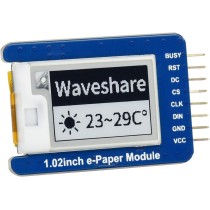 Waveshare 2.13 Inch e-Paper Display HAT V4 250x122 Resolution E-Ink Screen Electronic Paper Module with Embedded Controller