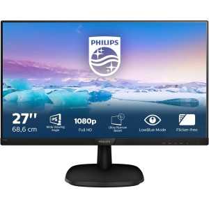 Philips Monitors, 273V7QJAB/00 27 Cali, Monitor, Czarny