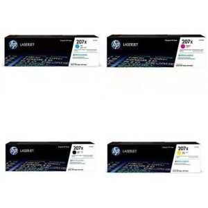 HP oryginalny toner Multipack 207X (po 1 x W2210X W2211X W2212X W2213X) do HP Color Laserjet Pro M255 M282 M283