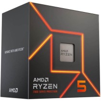 Amd Ryzen 7 7600 Procesor, Czarny/Pomarańczowy, 6 rdzeni