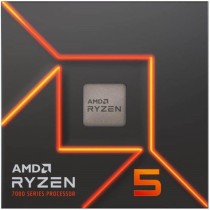 Amd Ryzen 7 7600 Procesor, Czarny/Pomarańczowy, 6 rdzeni