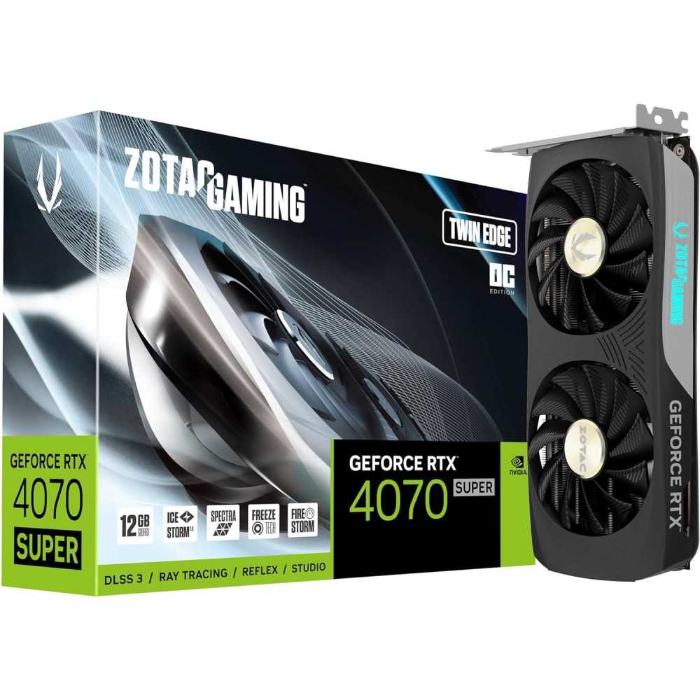 RTX 4070 Super 12GB Zotac Twin Edge OC GDDR6X