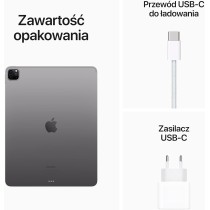 Apple 2022 iPad Pro 12,9 cala (Wi-Fi, 512 GB) – gwiezdna szarość (6. generacji)