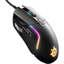 SteelSeries Rival 3 Wireless Mysz do gier - Ponad 400 godzin żywotności baterii - Technologia Dual Wireless 2.4 GHz i Bluetooth