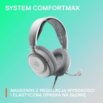 SteelSeries Arctis Nova 1 - Gamingowy zestaw słuchawkowy do wielu systemów — Przetworniki Hi-Fi — Dźwięk przestrzenny 360° —