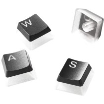 SteelSeries PrismCaps – Nakładki na klawisze Double Shot PBT – Wytrzymałe termoplastyczne nakładki PBT – Kompatybilne z