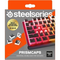 SteelSeries PrismCaps – Nakładki na klawisze Double Shot PBT – Wytrzymałe termoplastyczne nakładki PBT – Kompatybilne z