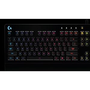 Logitech G213 Prodigy Gaming Keyboard, Klawiatura Do Gier Rgb,Pc - Czarny,920-008093