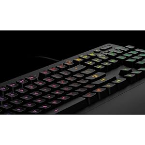 Logitech G213 Prodigy Gaming Keyboard, Klawiatura Do Gier Rgb,Pc - Czarny,920-008093